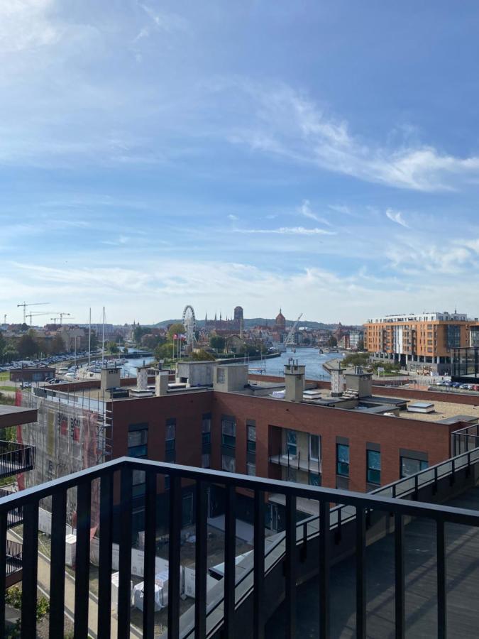 Alpaka Apartments Gdansk -W Cenie Parking, Wifi, Sauna I Silownia - Przepiekny Widok Na Starowke I Motlawe Esterno foto